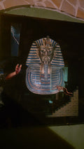 Original Mixed Media Surrealist Artwork "The Pharaoh's Awakening" (1994) – Signed Lothar